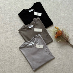 AMI 아미 엠보 로고 반팔