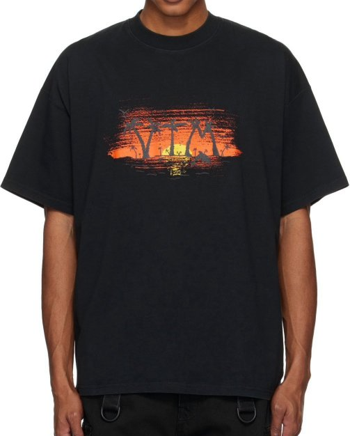 VETEMENTS 베트멍 선셋 반팔