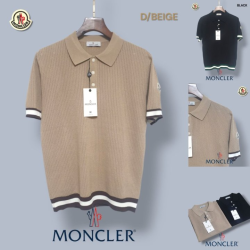 MONCLER 몽클레어 끝 배색 카라니트