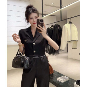 PRADA 프라다 바지 반팔 마이 셋트