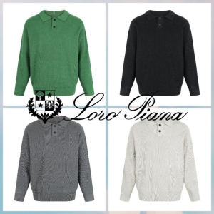 LOROPIANA 로로피아나 투버튼 카라티 4COLOR