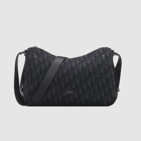 DIOR 디올 Slider 미디엄 지퍼 호보백 1LEHO