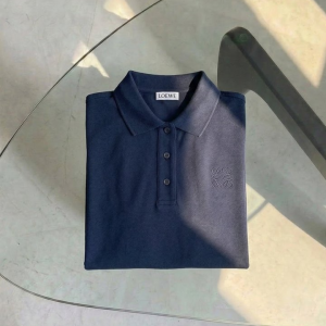 LOEWE 로에베 아나그램 크롭 PK 셔츠