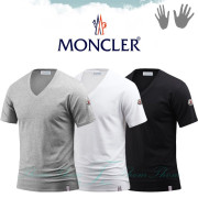 MONCLER 몽클레어 패치 V넥 반팔