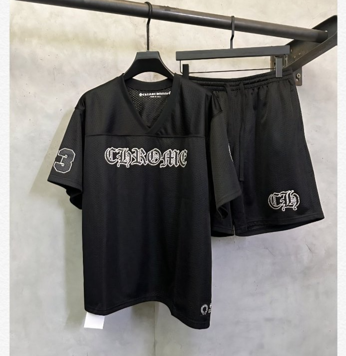 CHROME HEARTS 크롬하츠 매쉬 져지 셋업