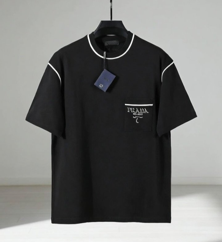 PRADA 프라다 지퍼포켓 트라이앵글 반팔 2COLOR