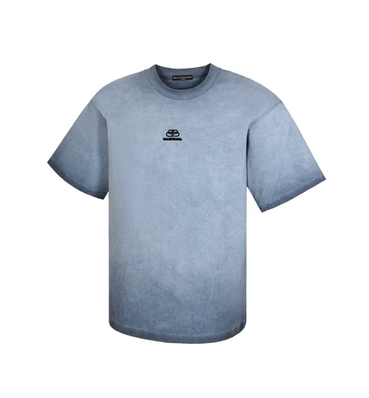 BALENCIAGA 발렌시아가 워싱 오버핏 시아반팔 2COLOR