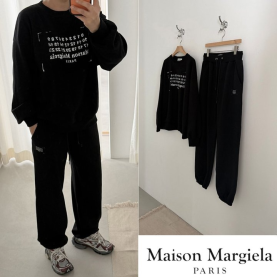MAISON MARGIELA 메종마르지엘라 빈티지 로고 나염 오버핏 MTM 셋업