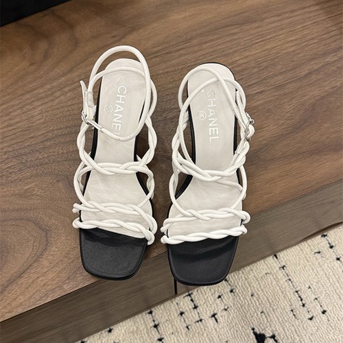 CHANEL 샤넬 여성용 샌들 (굽높이7CM) C98676 2COLOR