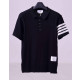 THOM BROWNE 톰브라운 니트 카라 반팔 3COLOR