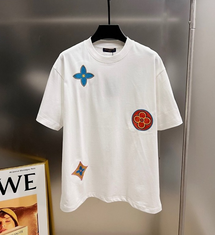 LOUIS VUITTON 루이비통 플라워 모노그램 패치 반팔 2COLOR