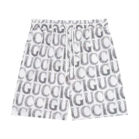 GUCCI 구찌 6463 도트 올오버 로고 스윔 쇼츠 2COLOR