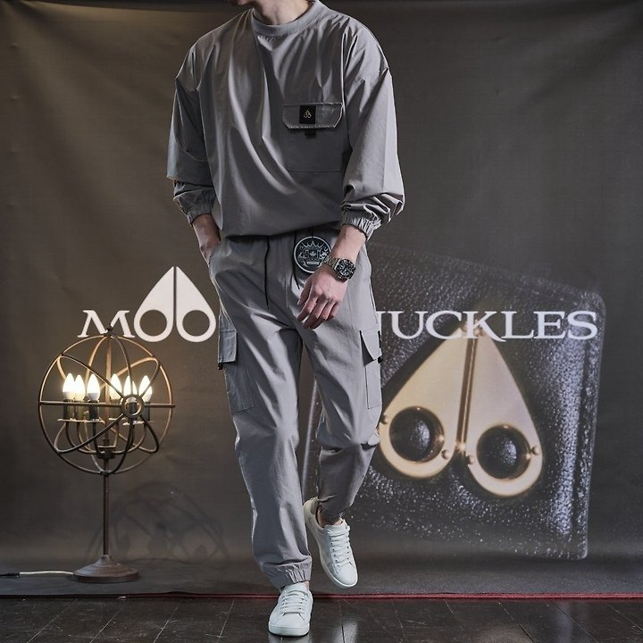 MOOSE KNUCKLES 무스너클 쓰리쿼트 트레이닝셋트 2COLOR