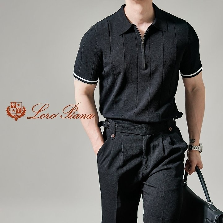 LOROPIANA 로로피아나 이태리 카라반팔 2COLOR