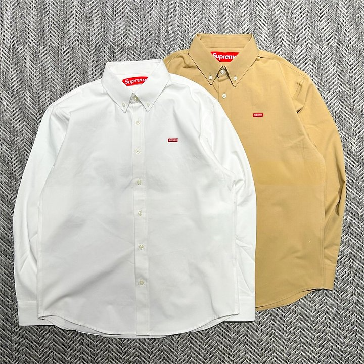 SUPREME 슈프림 패치 코튼 셔츠
