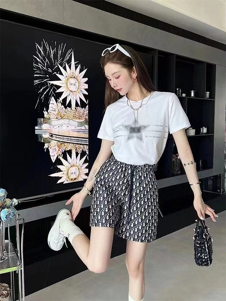 DIOR 디올 반바지 반팔 셋트