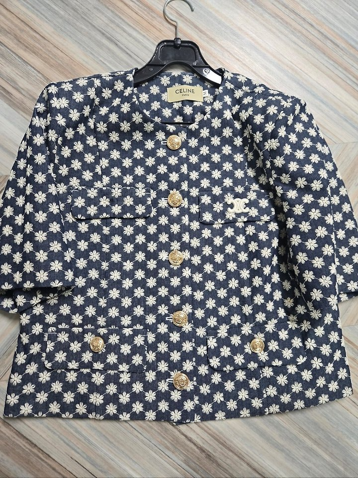 CELINE 셀린느 트위드 자켓