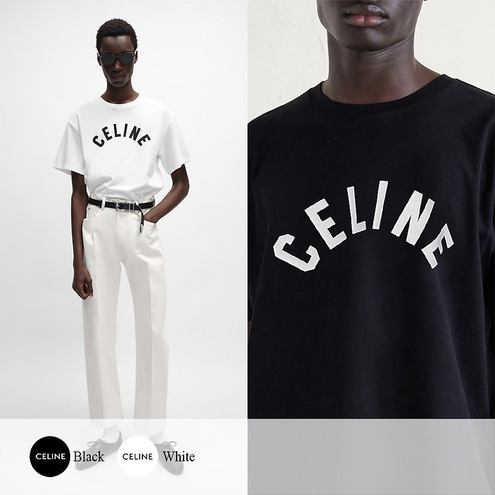 CELINE 셀린느 프린트 티셔츠