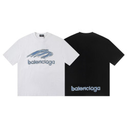 BALENCIAGA 발렌시아가 6572 스케치 3B 스포츠 아이콘 로고 반팔