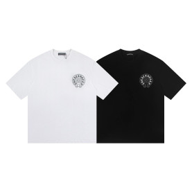 CHROME HEARTS 크롬하츠 6337 크리스탈 홀스슈 반팔