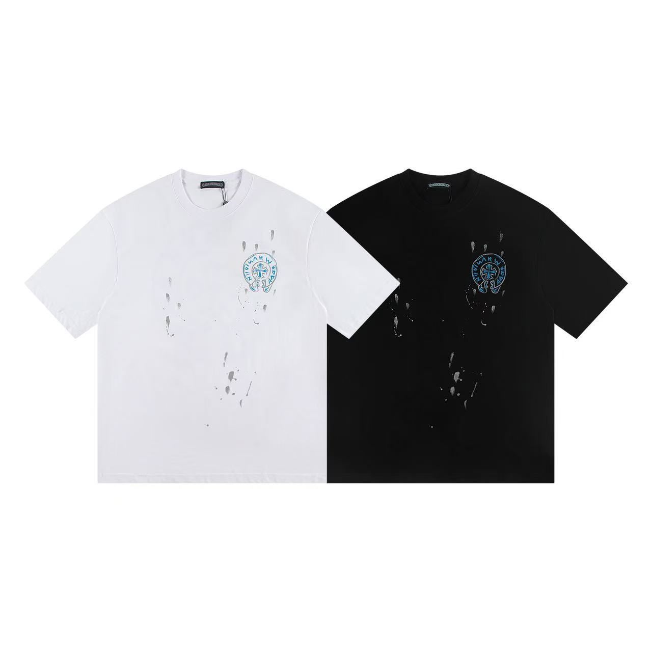 CHROME HEARTS 크롬하츠 6402 그래피티 홀스슈 반팔