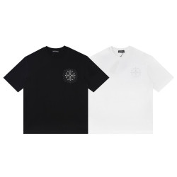 CHROME HEARTS 크롬하츠 6502 라인스톤 홀스슈 반팔