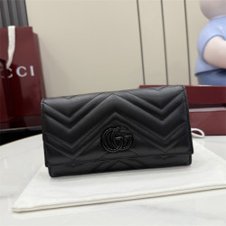 GUCCI 구찌 GG 마몽 장지갑 443436