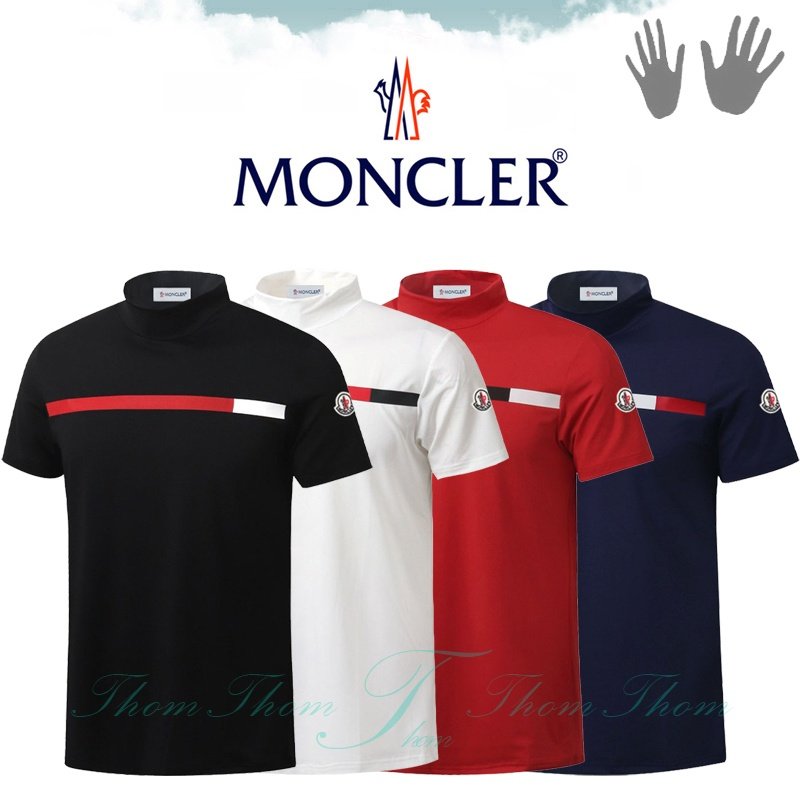 MONCLER 몽클레어 라인 하프 폴라 반팔
