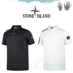 STONE ISLAND 스톤아일랜드 엑슬러 카라 반팔