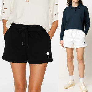 AMI 아미 스몰하트 숏팬츠