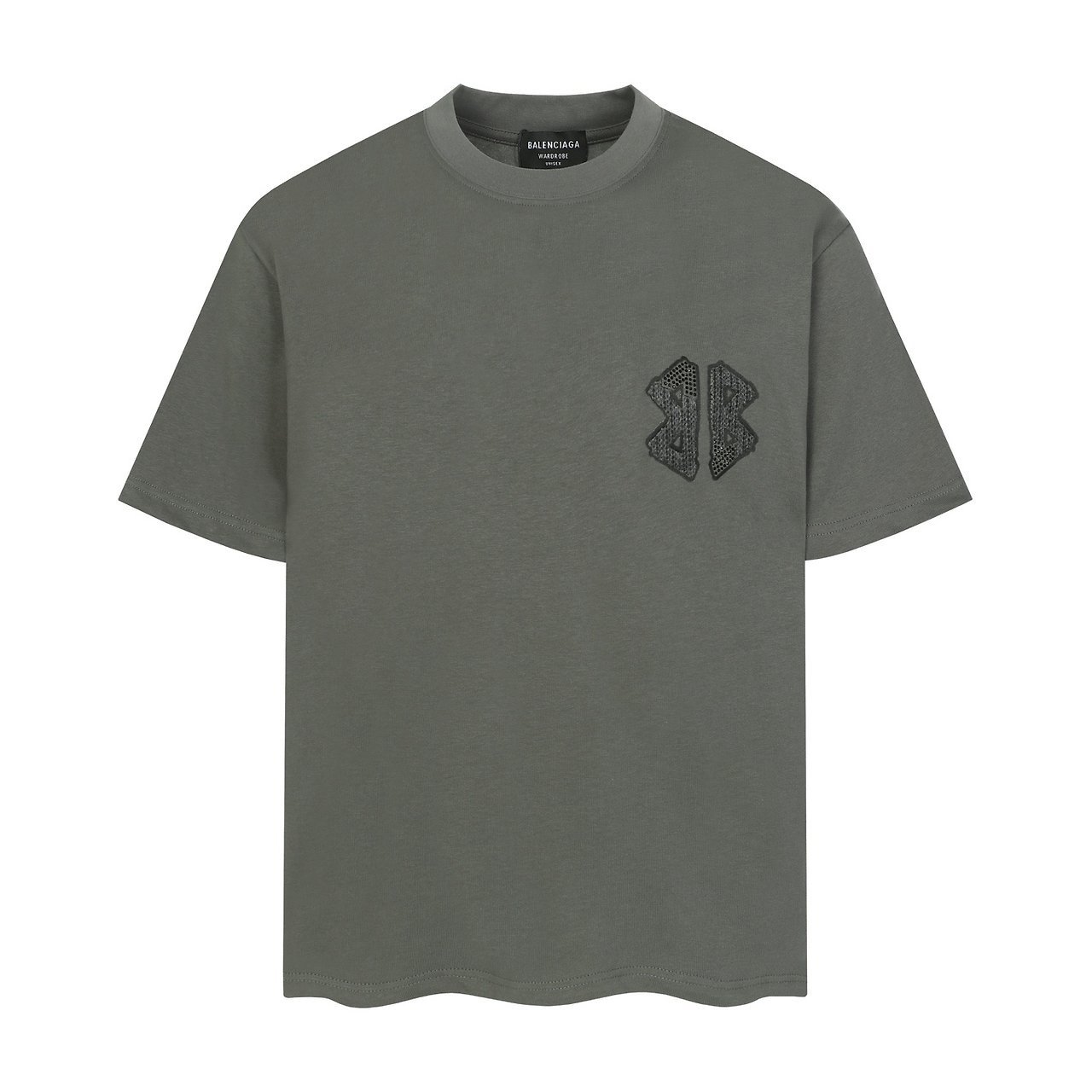 BALENCIAGA 발렌시아가 BB 로고 엠보스 티셔츠