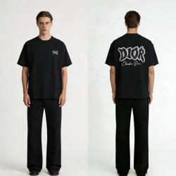 DIOR 디올 자수 로고 티셔츠  2COLOR