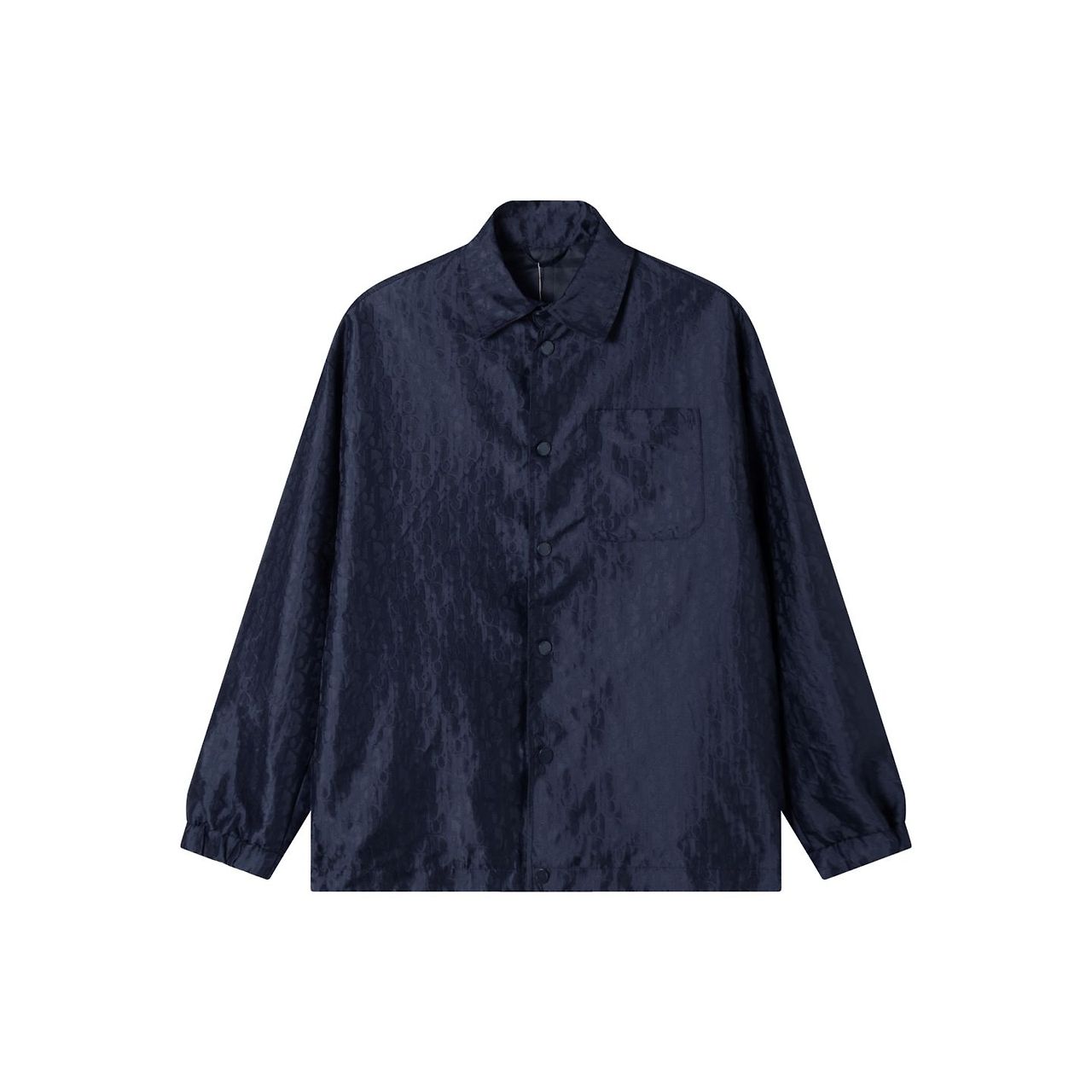 DIOR 디올 64264 오블리크 로고 레더 패치 나일론 셔츠 자켓