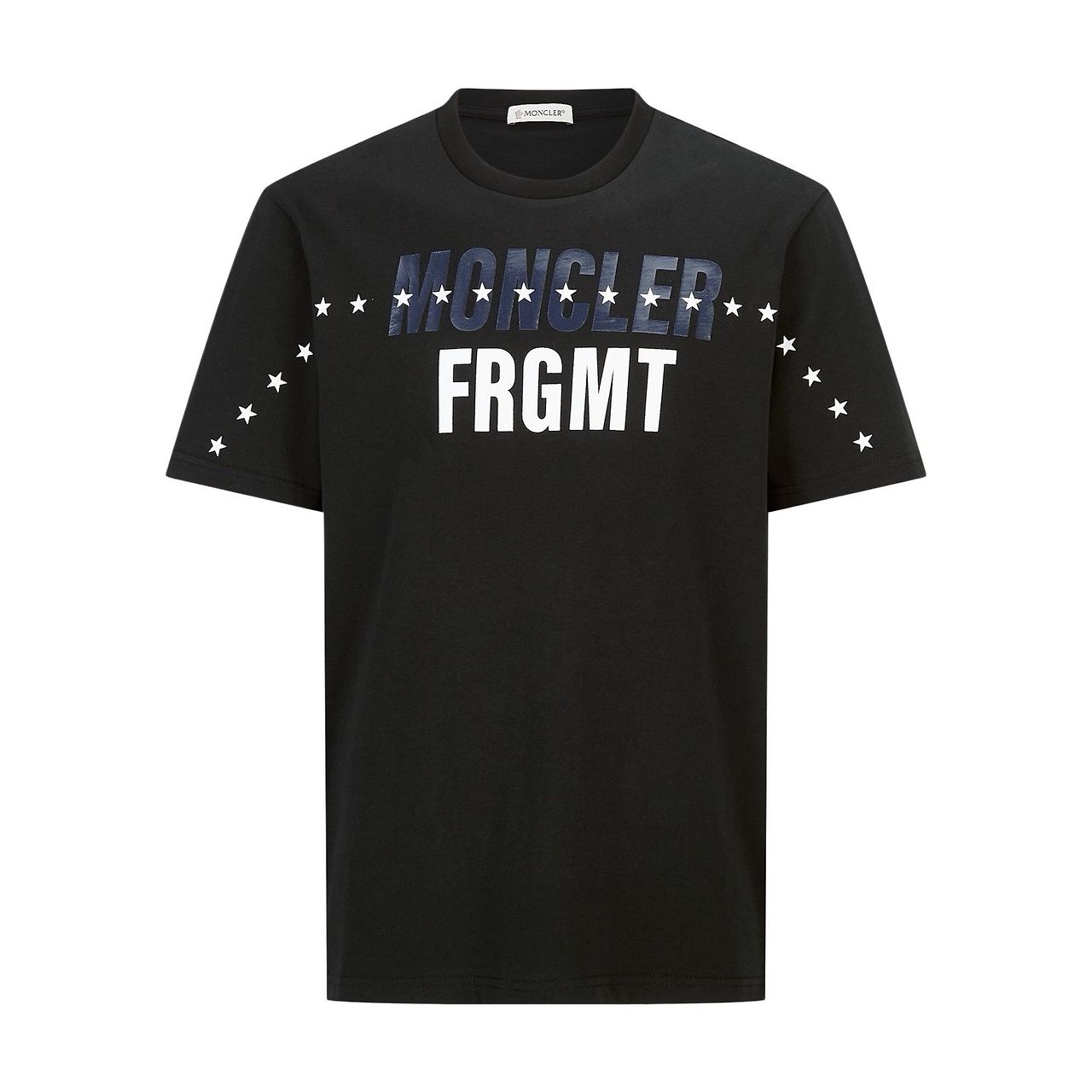 MONCLER 몽클레어 64313 FRGMT 스타 프린트 로고 반팔