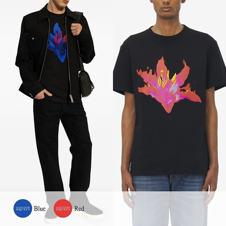 ALEXANDER MCQUEEN 알렉산더맥퀸 Lily 티셔츠