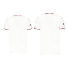 MONCLER 몽클레어 클래식 사이드 암밴딩 커플 반팔티