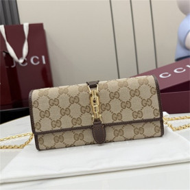 GUCCI 구찌 재키 체인 장지갑 867165 2COLOR