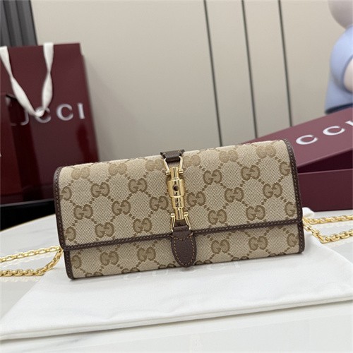 GUCCI 구찌 재키 체인 장지갑 867165 2COLOR