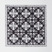 CHROME HEARTS 크롬하츠 스퀘어 로고 스카프