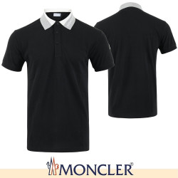 MONCLER 몽클레어 이니셜 넥 로고 카라T 2COLOR