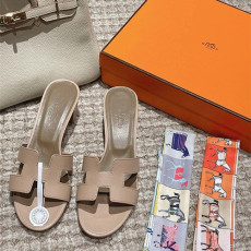 HERMES 에르메스 여성용 슬리퍼 (굽높이5CM) H49229 2COLOR