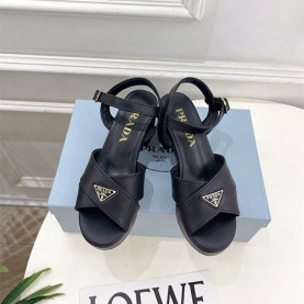 PRADA 프라다 여성용 샌들 (굽높이7CM) P77744 2COLOR