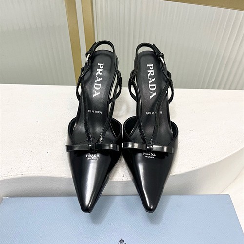 PRADA 프라다 여성용 샌들 (굽높이7.5CM) P79704 2COLOR