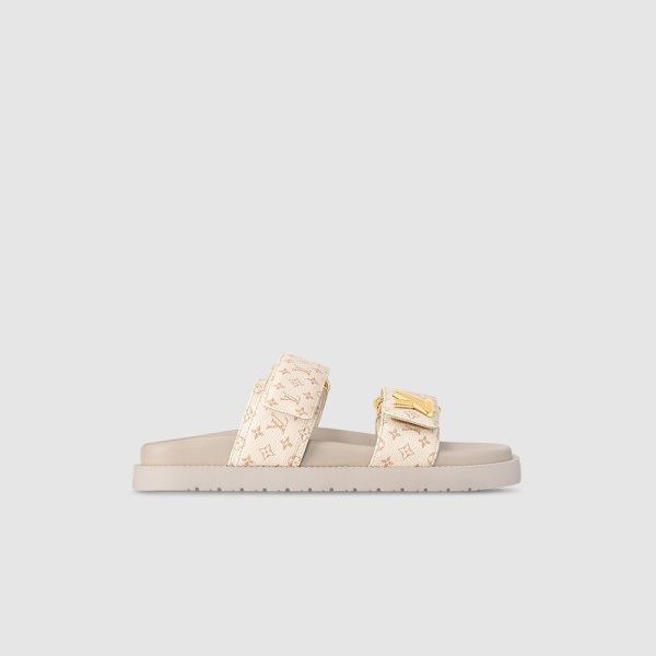 LOUIS VUITTON 루이비통 선셋 플랫 샌들 1AD1I4