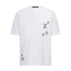LOUIS VUITTON 루이비통 607040 시그니처 엠브로이더드 반팔 2COLOR