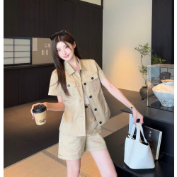 DIOR 디올 1048 유틸리티 반팔 셔츠&쇼츠 세트