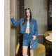 LOUIS VUITTON 루이비통 1028 모노그램 데님 자켓