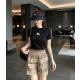 BURBERRY 버버리 1031 EKD 클래식 체크 반팔&쇼츠 세트 2COLOR