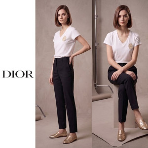 DIOR 디올 메달리옹 코튼티셔츠 2COLOR