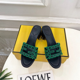 FENDI 펜디 여성용 슬리퍼 (굽높이5.5CM) F36762 2COLOR